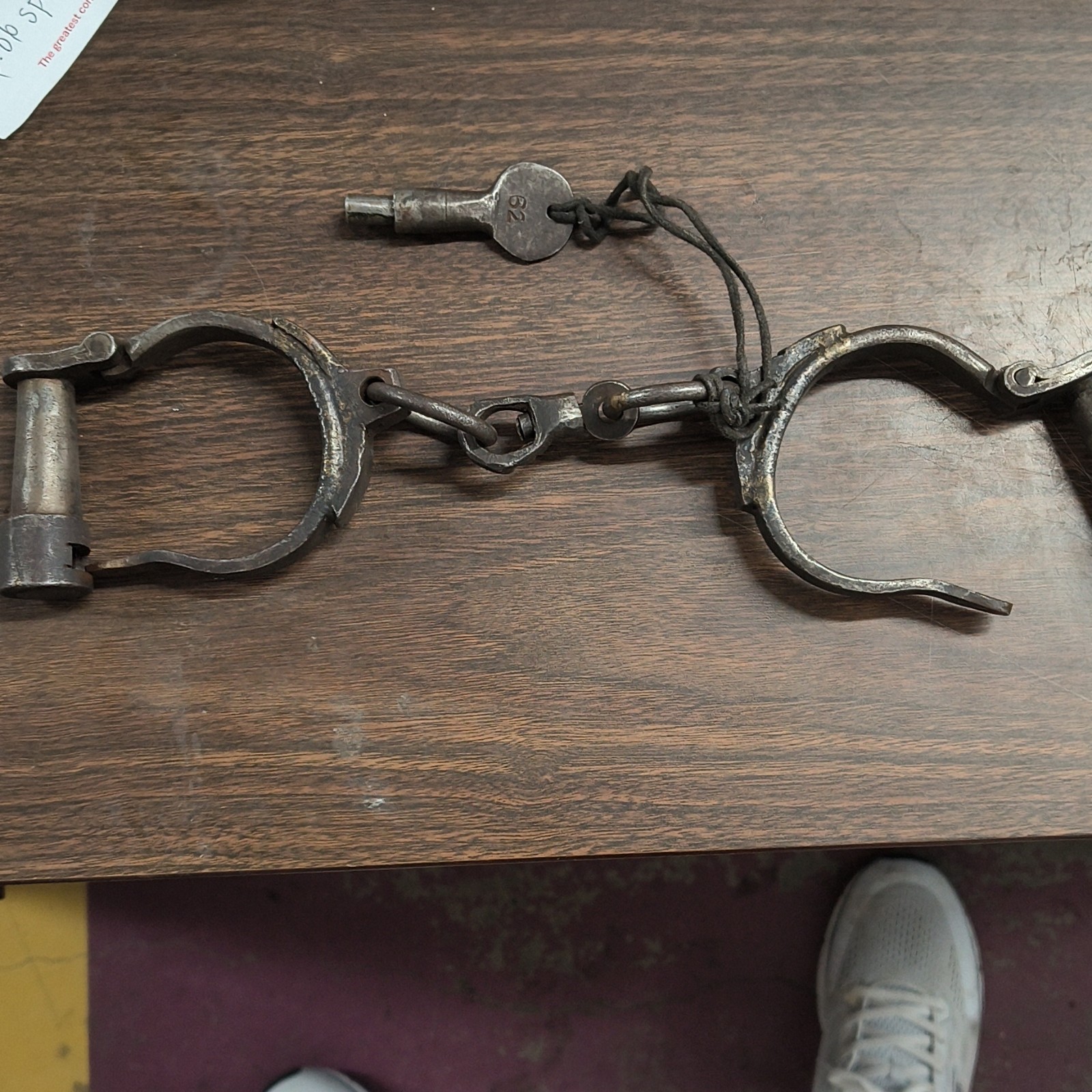  civil war historical set of antique restraints 