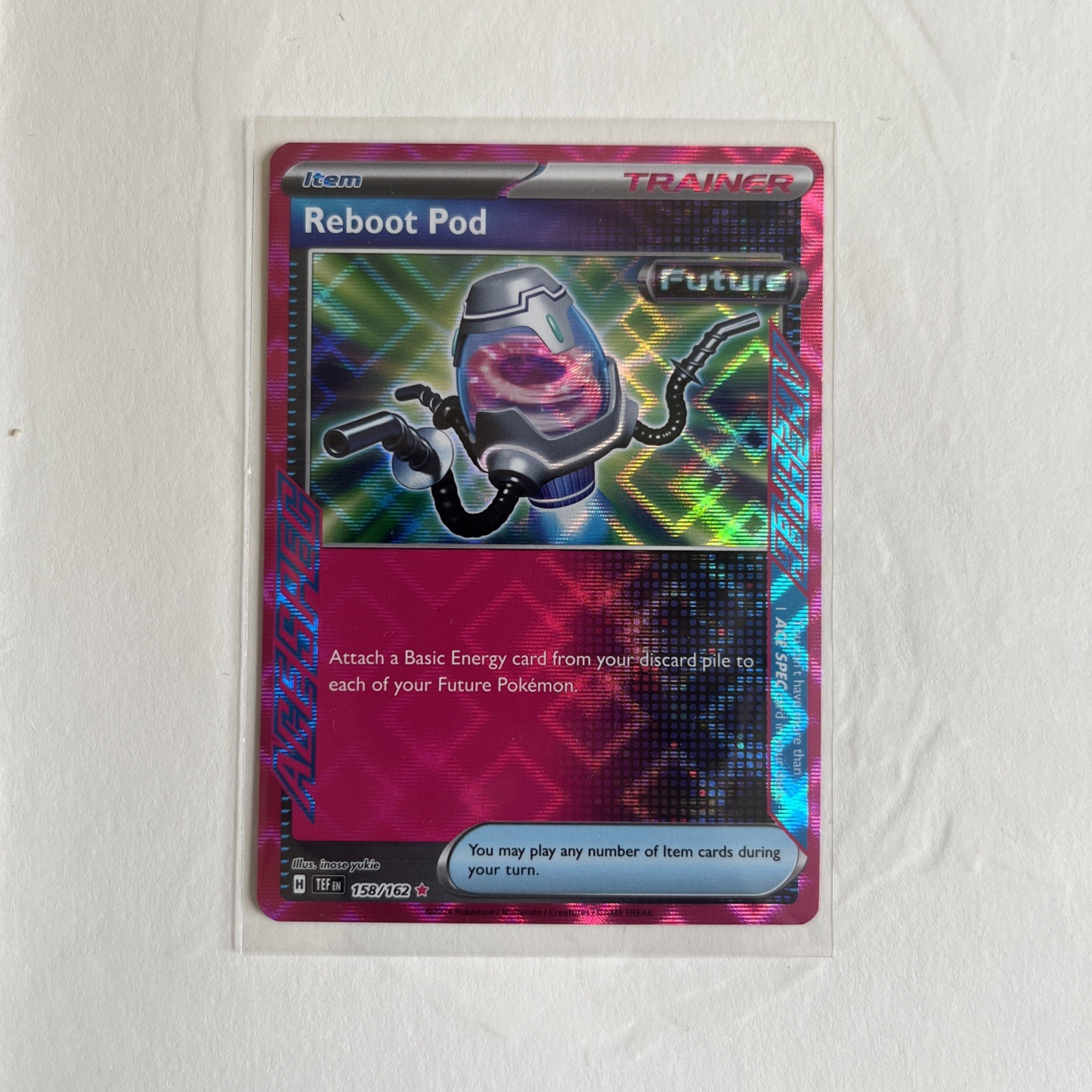 Reboot Pod 158/162, Temporal Forces, Pokemon, NM