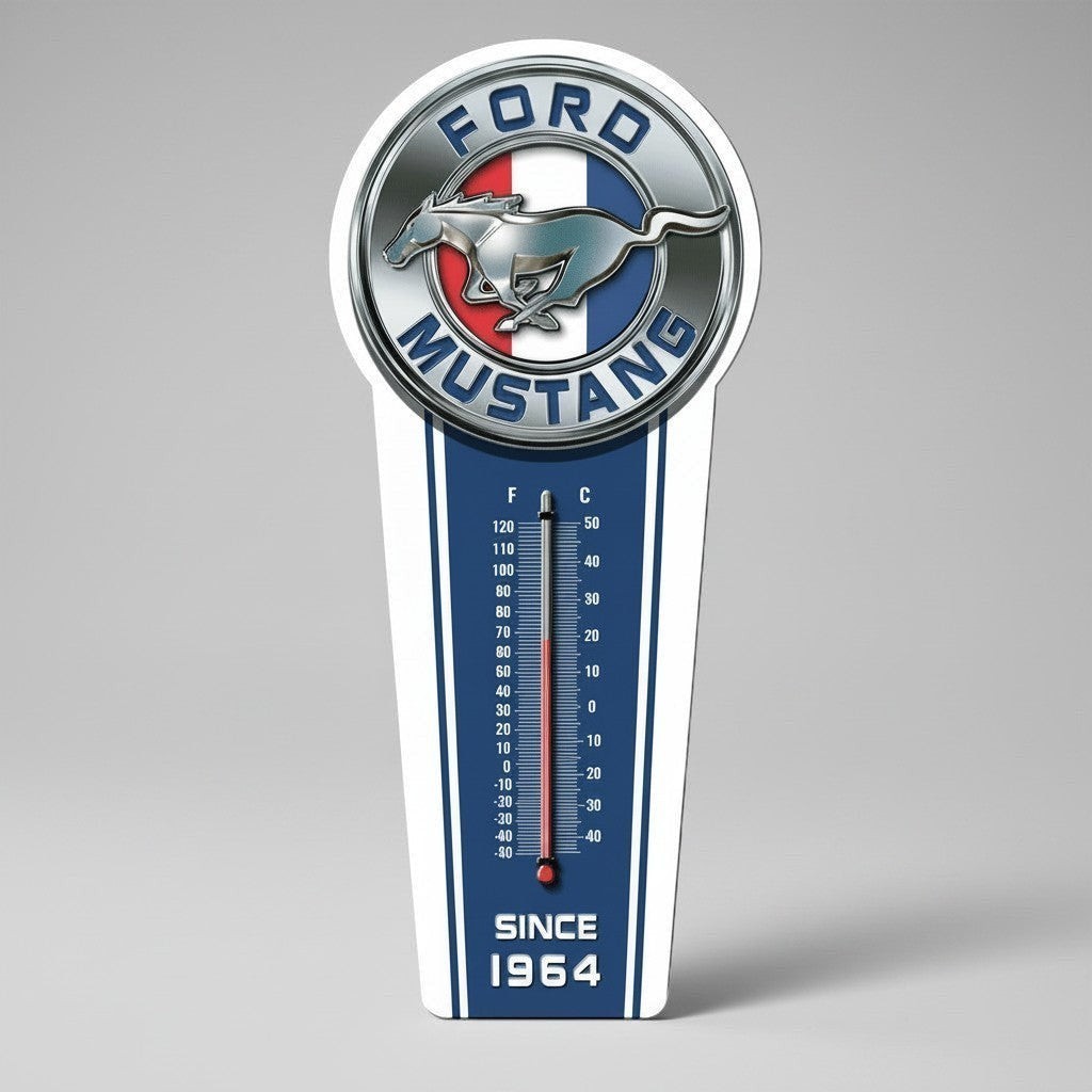 Ford Mustang Since 1964 Thermometer