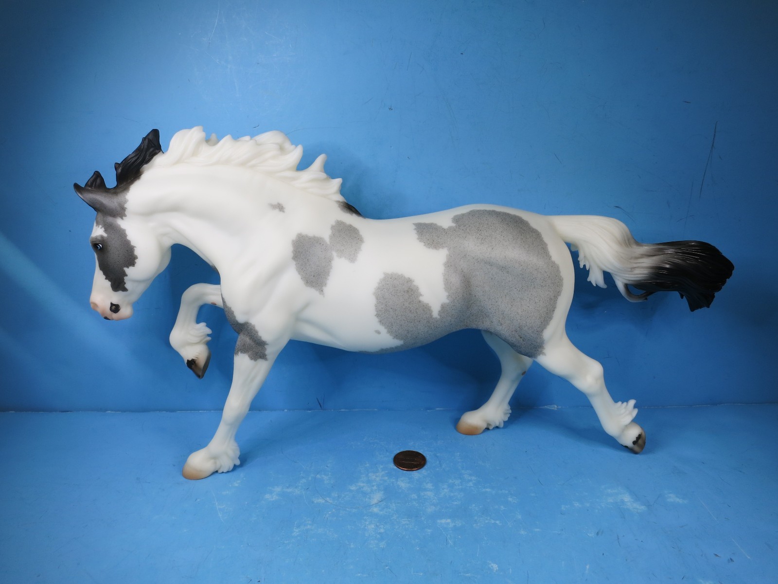 BREYER  BREYERFEST 2026-Uff Da Blue Roan Pinto Welsh Cob-Online LTD Edition-NEW