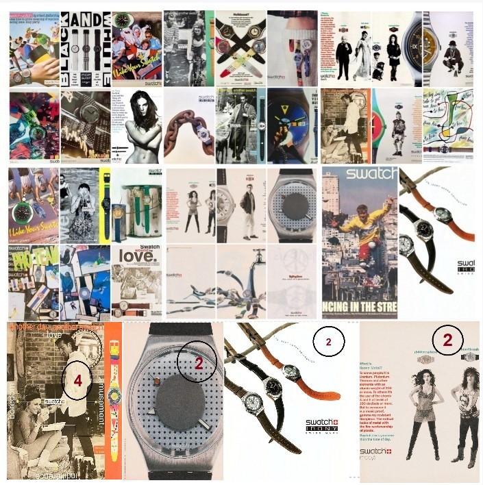 35 SWATCH WATCH POP Irony Olympics RODNEY MULLEN Advertisement ADS 1986-1995
