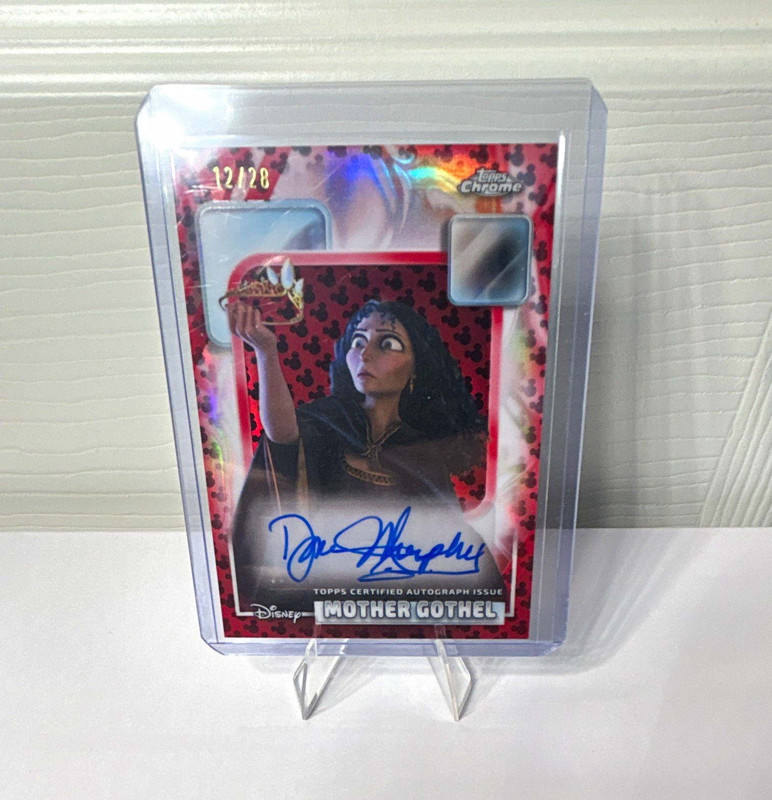 Topps 2026 Disney Chrome Tangled Donna Murphy Auto Mother Gothel AA-DM 12/28