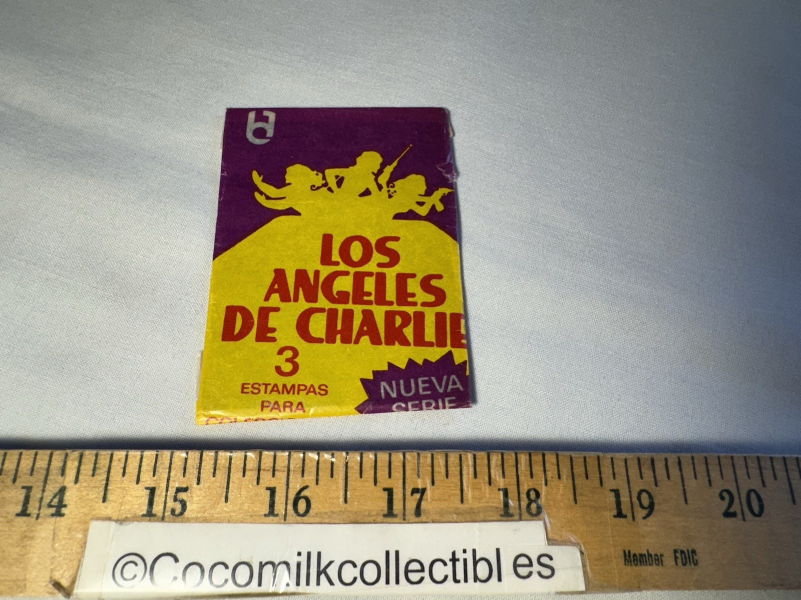 One Original 1977 Charlies Angels Unopened Pack Mexican Los Angeles De Charlie