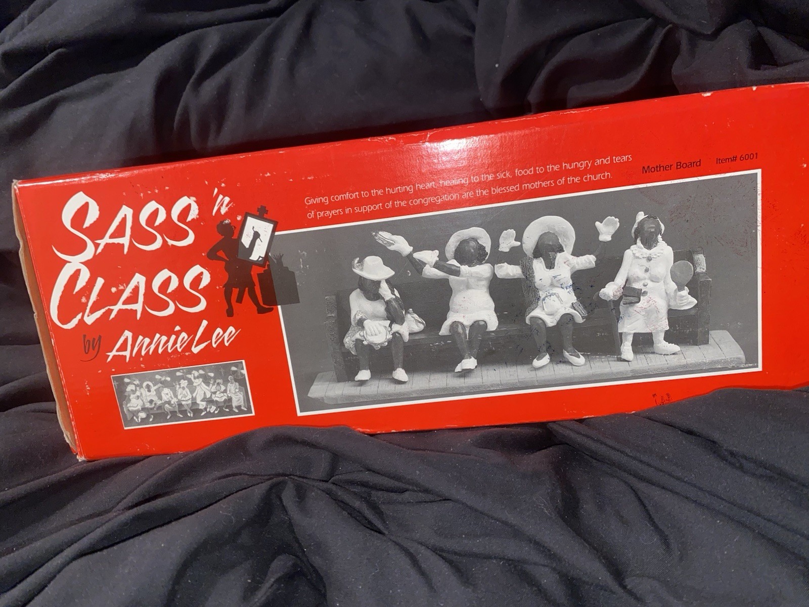 RARE New Annie Lee Mother Board Figurine #6001 Sass n Class Vintage Sealed Box 