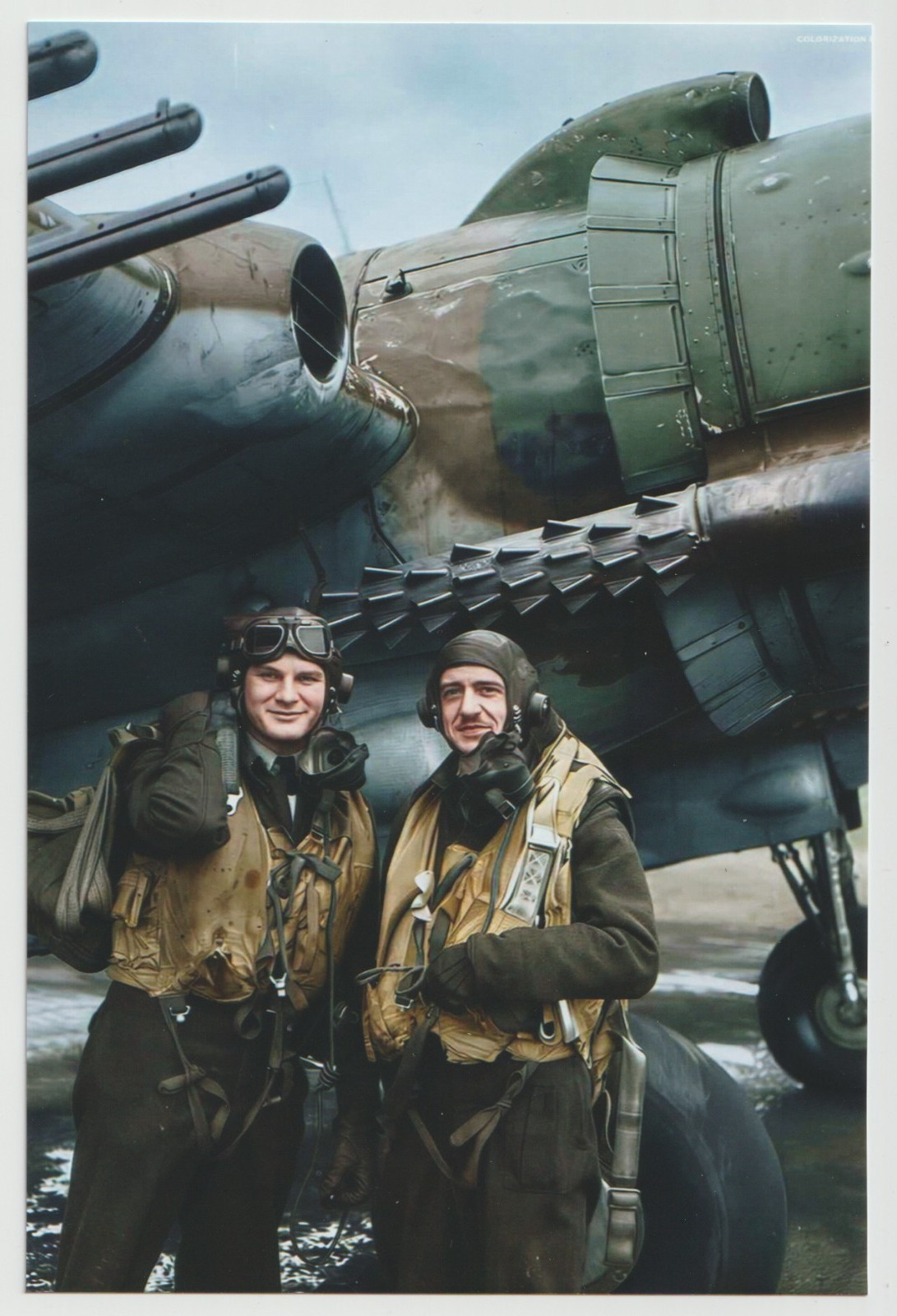 British RAF Aircrew WW2 WWII Re-Print 4x6 #907