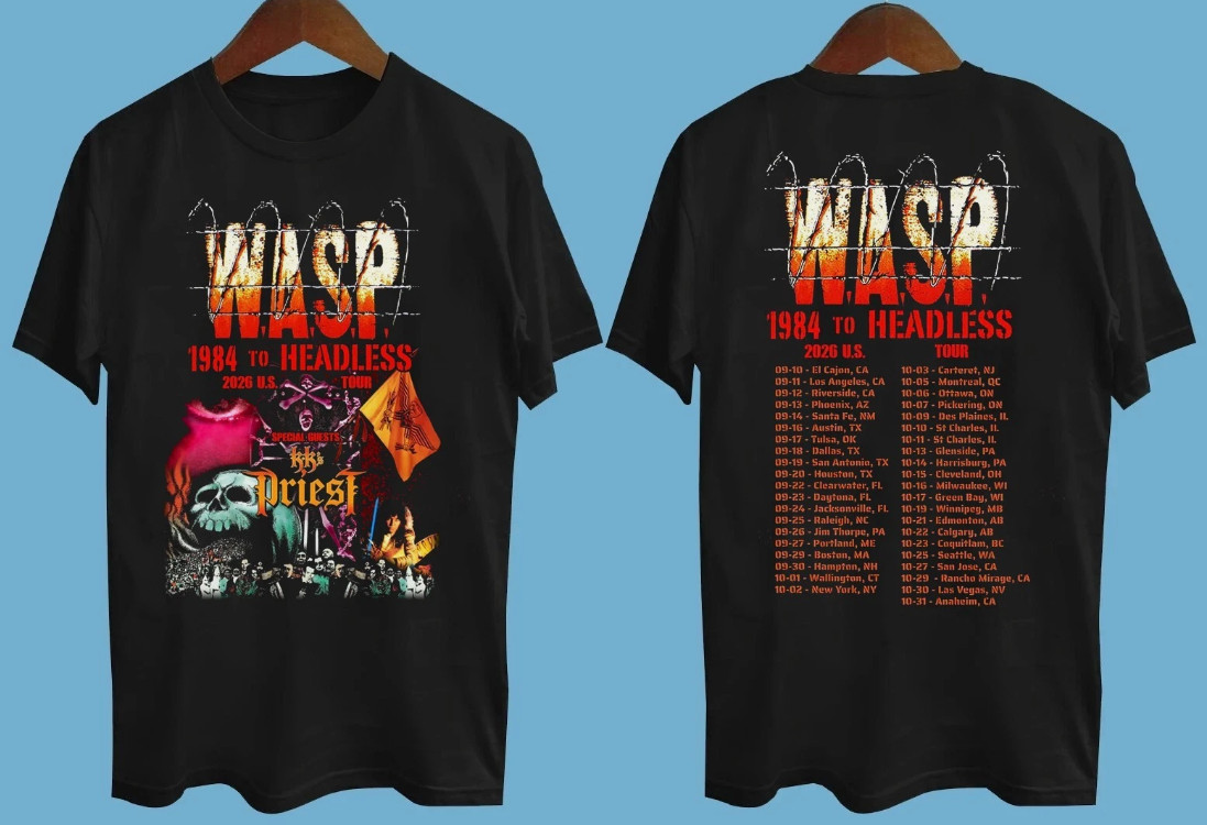 2 Side W.A.S.P. KK’s Priest Fall 2026 Gift Unisex Cotton S-234XL BM097
