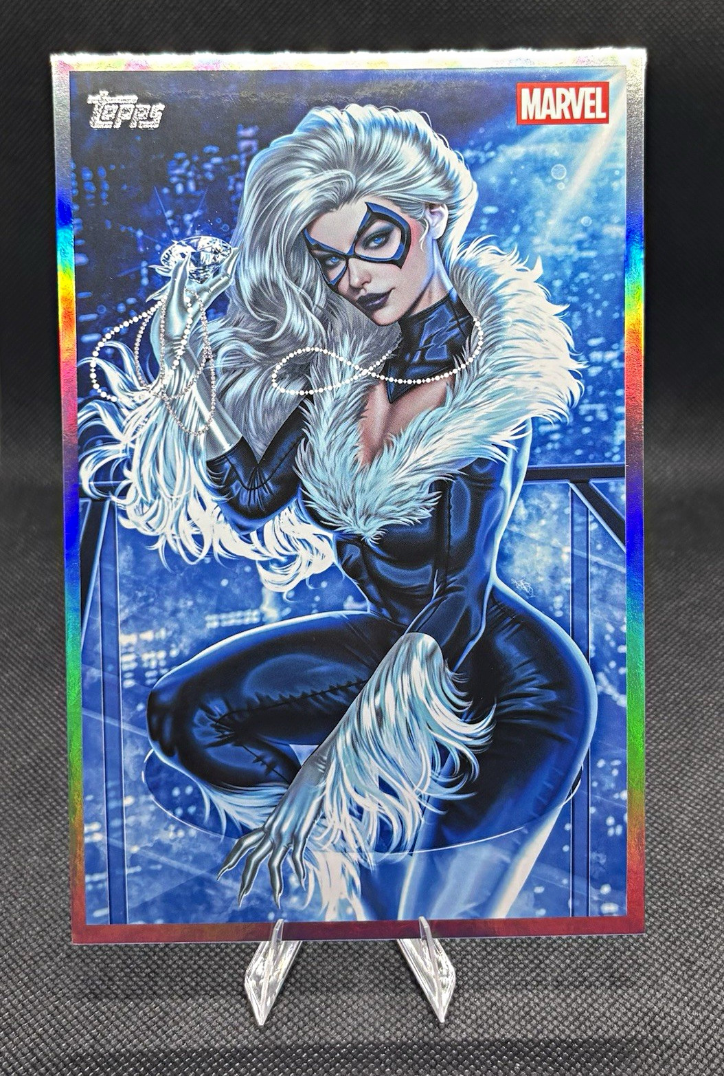 Topps 2026 Marvel Vault Vault Originals Black Cat Art Card VO-01 Ariel Diaz