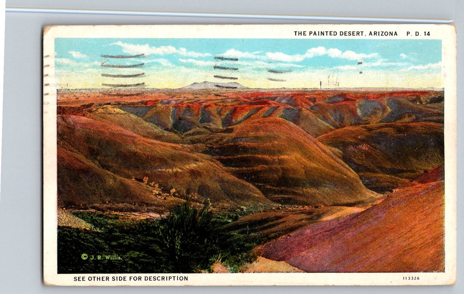 Postcard - The Painted Desert, Arizona