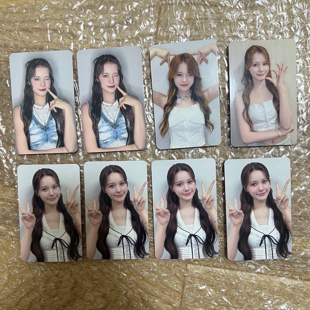 NiziU Nina Trading Card Set of 8 Collectible Cards All Members