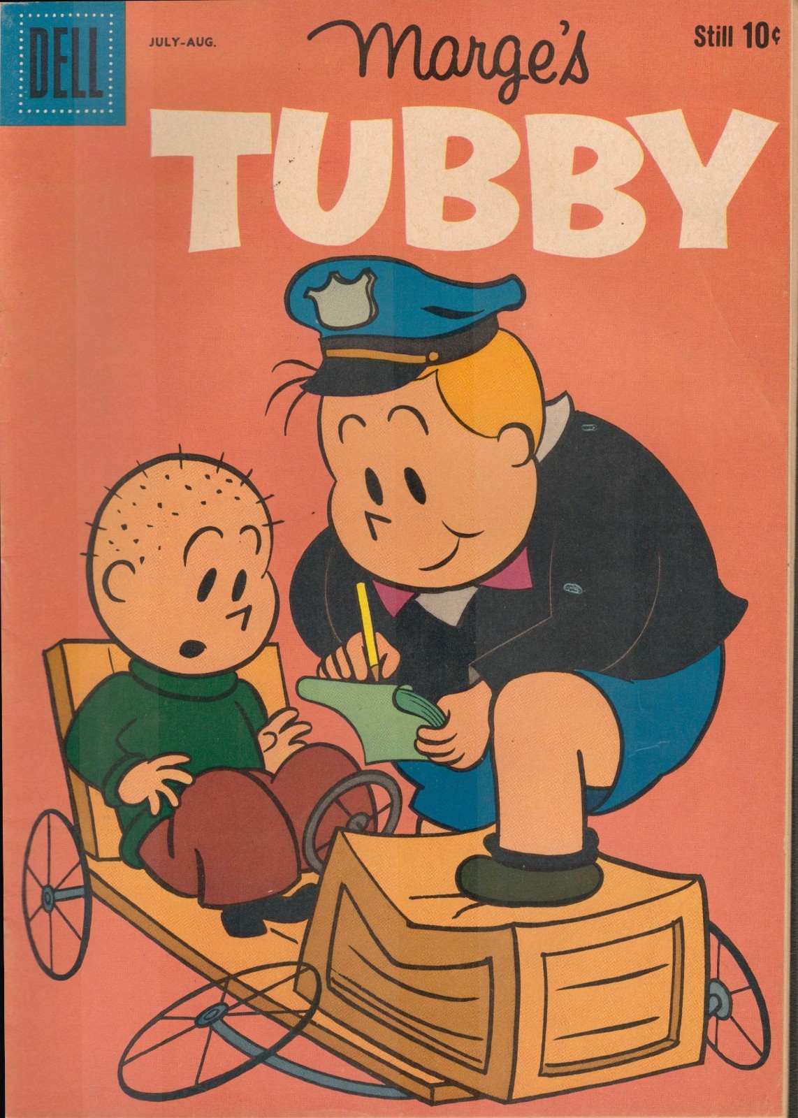 53446: DELL COMICS MARGE\'S TUBBY #1 VG Grade