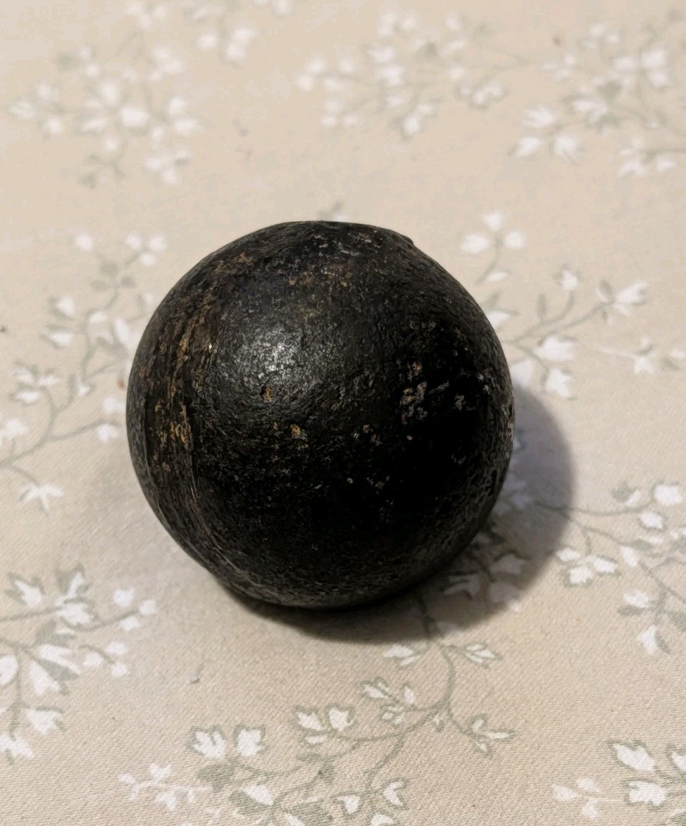 Vintage Civil War Cannon Ball( Heavy )1 Lbs.
