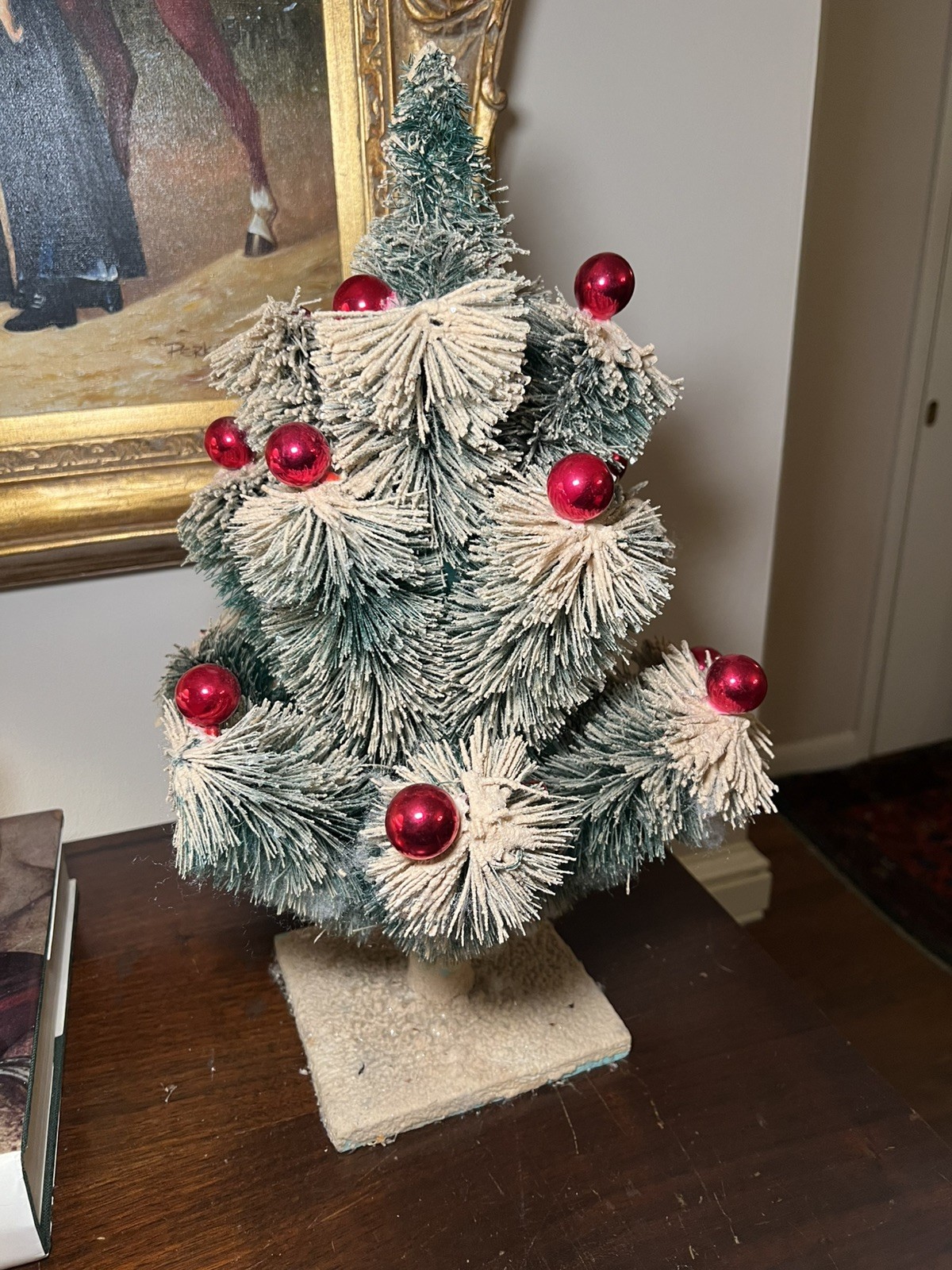 VTG Consolidated Novelty Bottle Brush Tree Mercury Balls 19