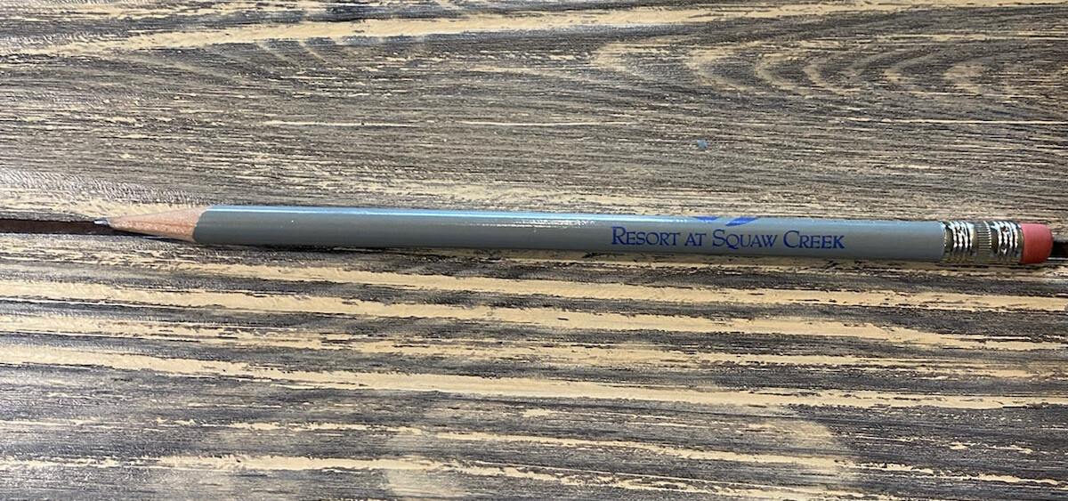 Vintage Gray Resort at Squaw Creek Sharpened Pencil