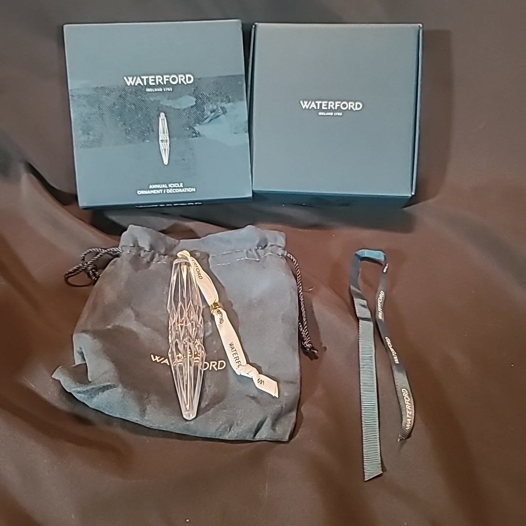Waterford 2025 Annual Icicle Christmas Ornament 1077824 New