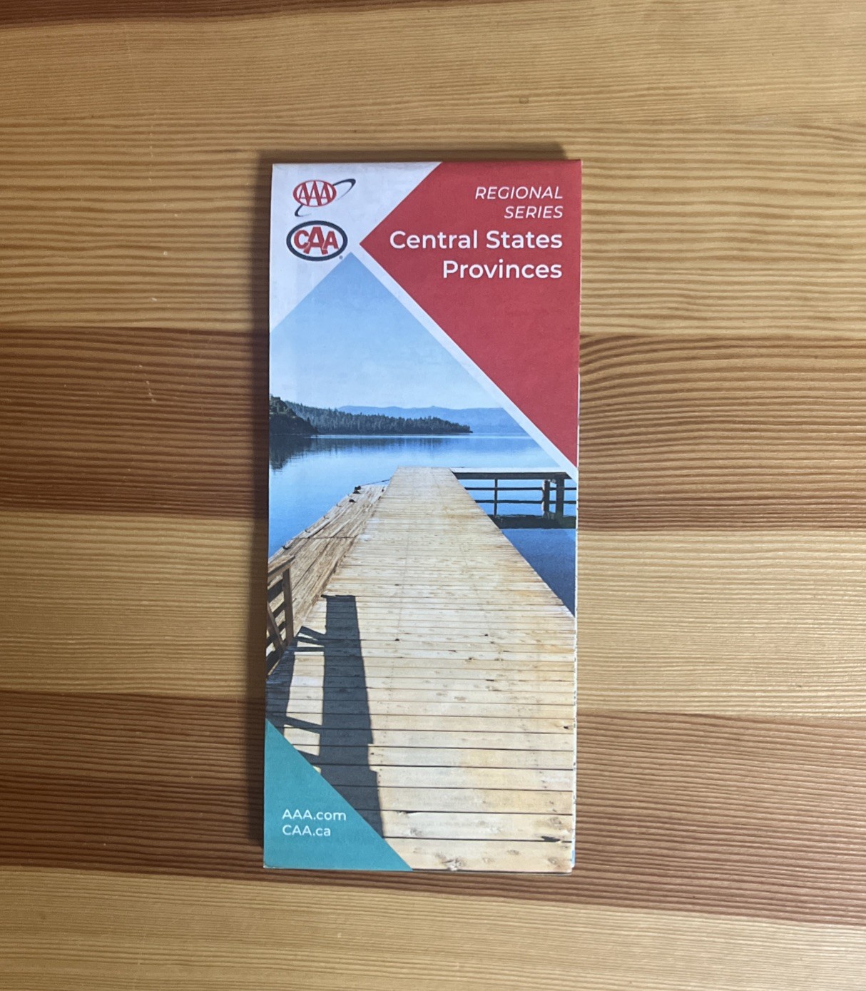 new AAA/CAA Central States & Provinces regional series Highway road Map trip BIG