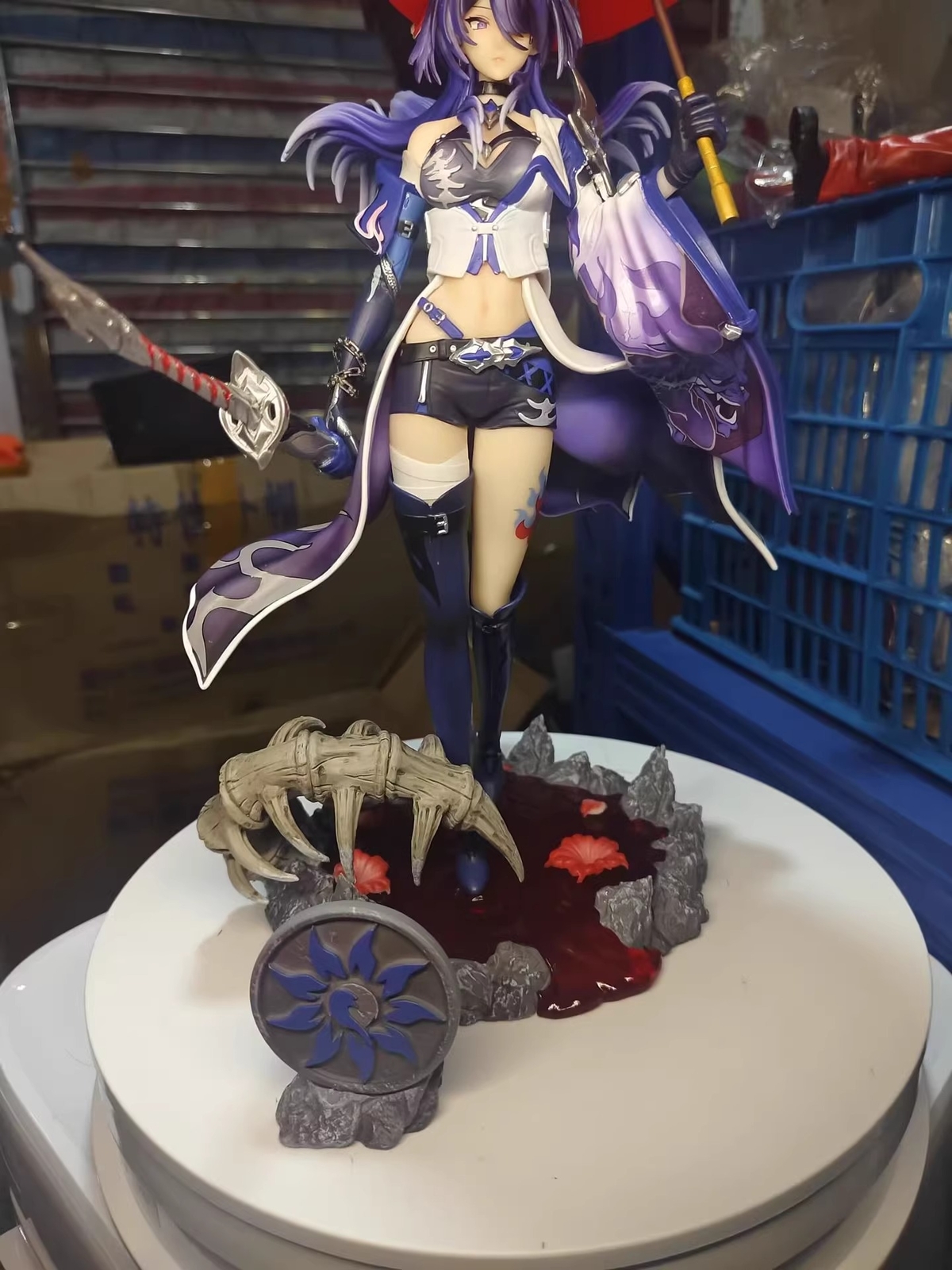 US Honkai: Star Rail Acheron Raiden Bosenmori Mei 1/6 Statue Figure Model Toy