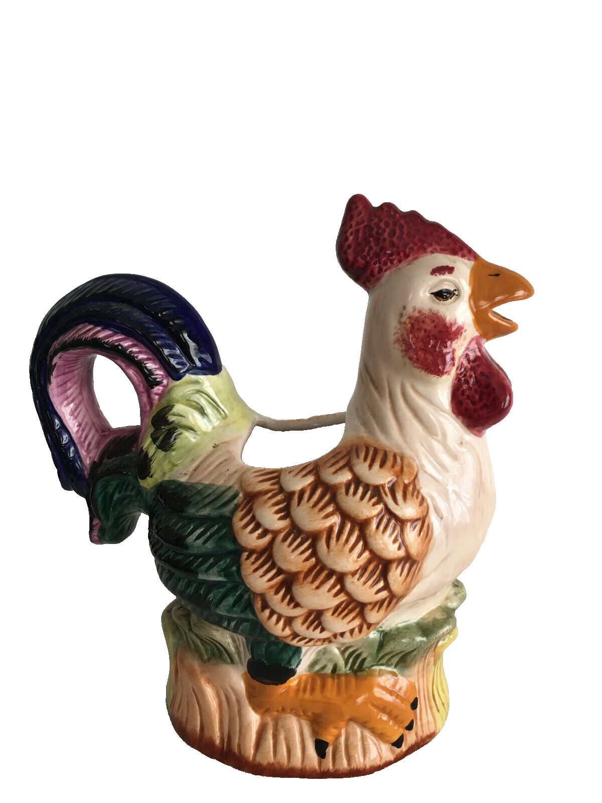 Heartfelt Kitchen Creations Ceramic Rooster Creamer 6\
