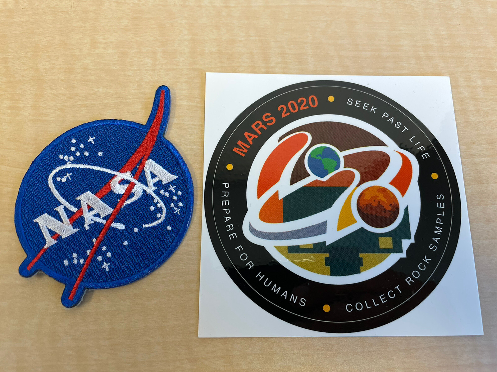 Genuine NASA Launch Services Program OFFICIAL Patch & Decal MARS 2020 💫