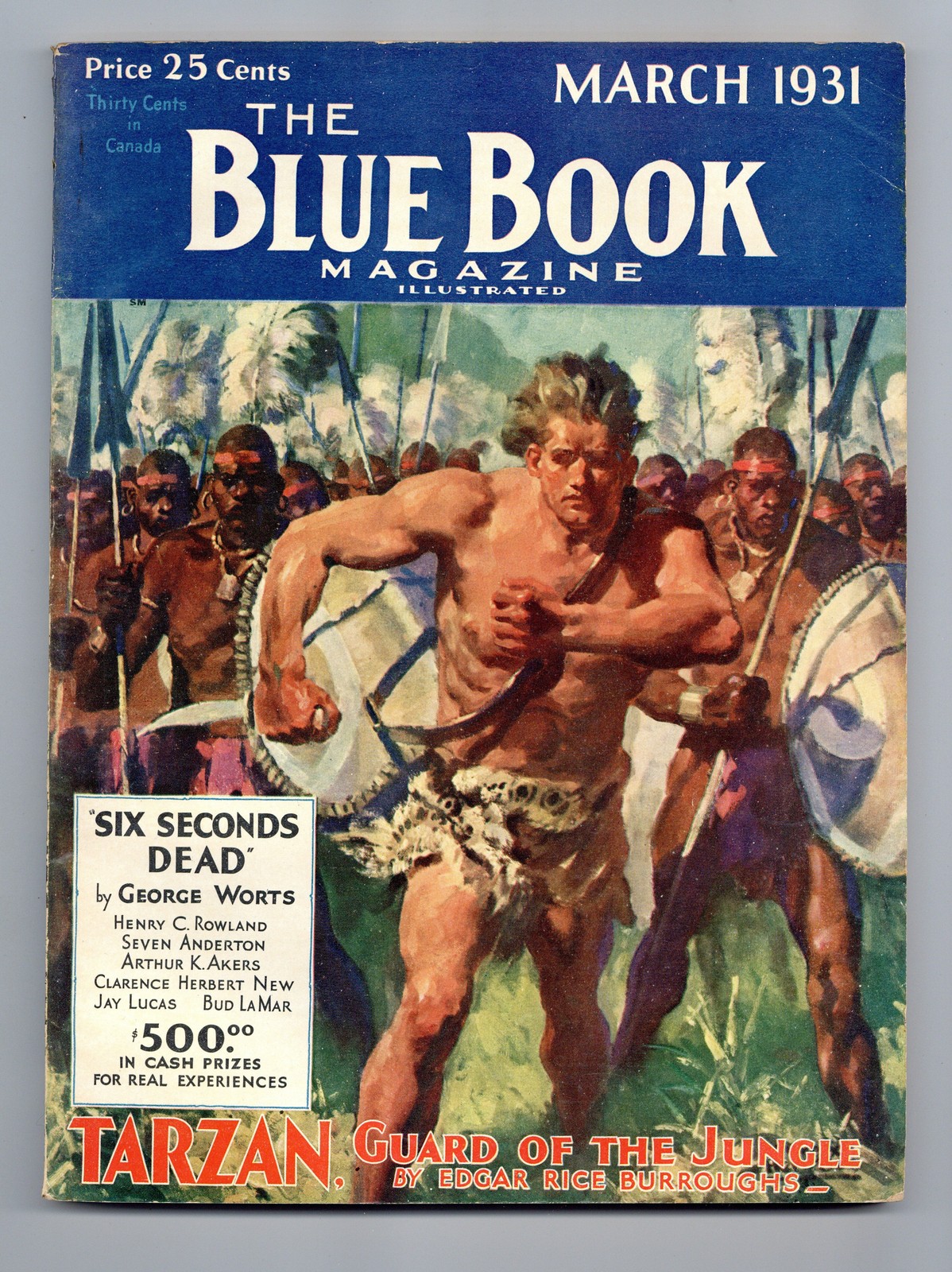 Blue Book Pulp / Magazine Mar 1931 Vol. 52 #5 FN
