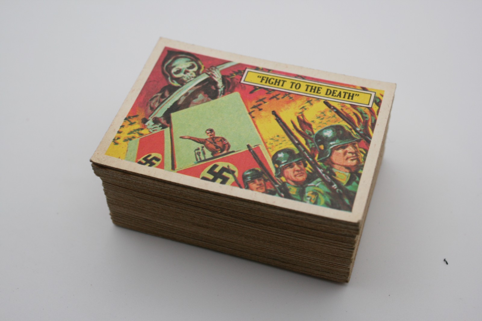 A&BC 1966 \'Battle\' - COMPLETE SET - UNMARKED CHECKLIST