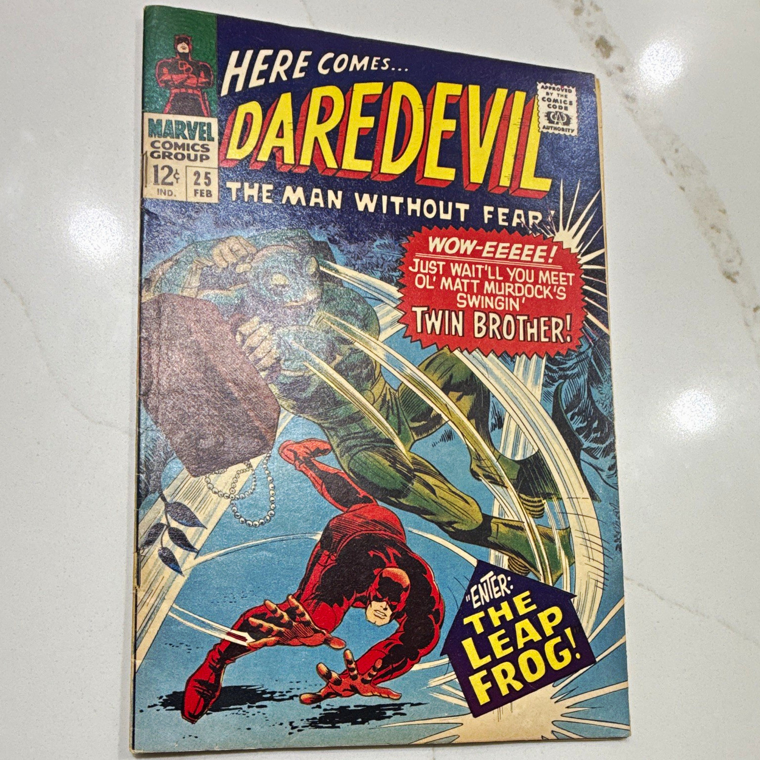 Daredevil #25 and 41 Silver age low grade issue 25 incomplete and issue 41 low