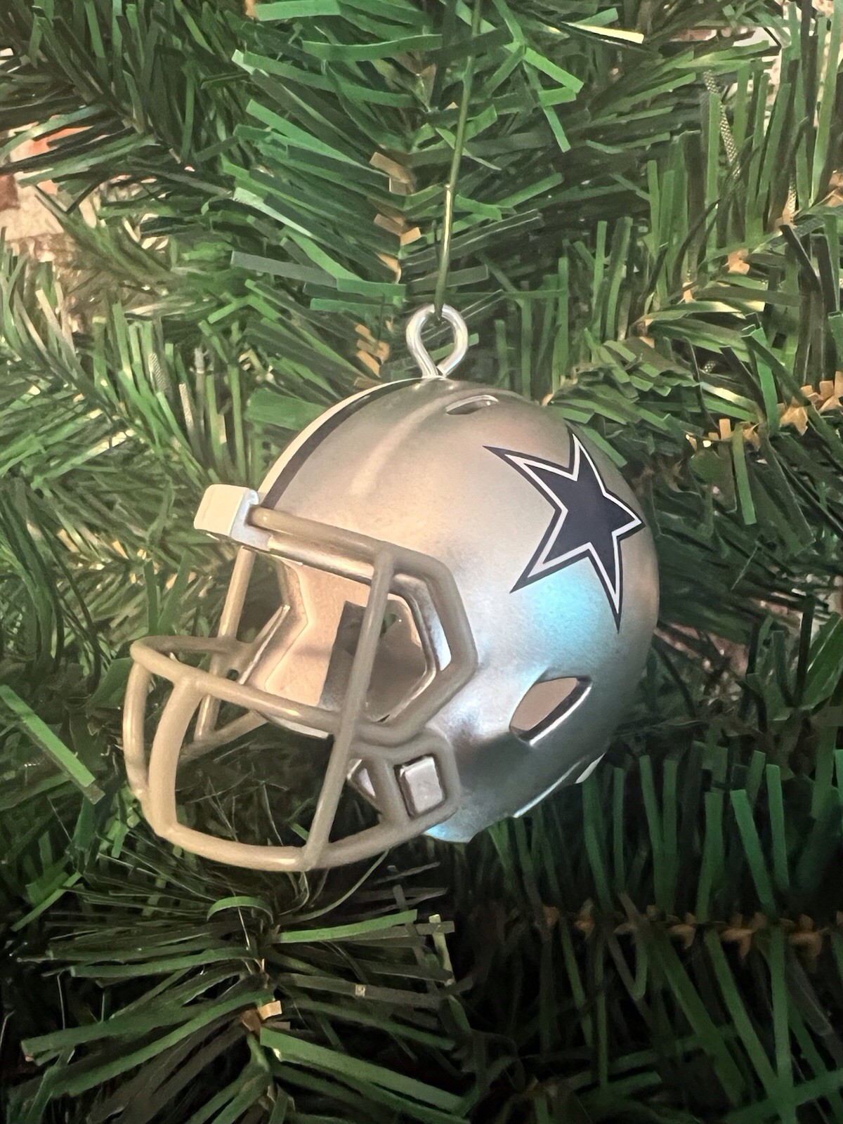 Dallas Cowboys NFL Helmet Christmas Ornament Purchase supports education Dallas Cowboys NFL Helmet Christmas Ornament Purchase supports education