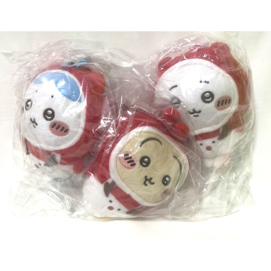 Chiikawa E Prize Christmas Ornament Plush Set of 3 Hachiware Usagi Japan Chiikawa E Prize Christmas Ornament Plush Set of 3 Hachiware Usagi Japan