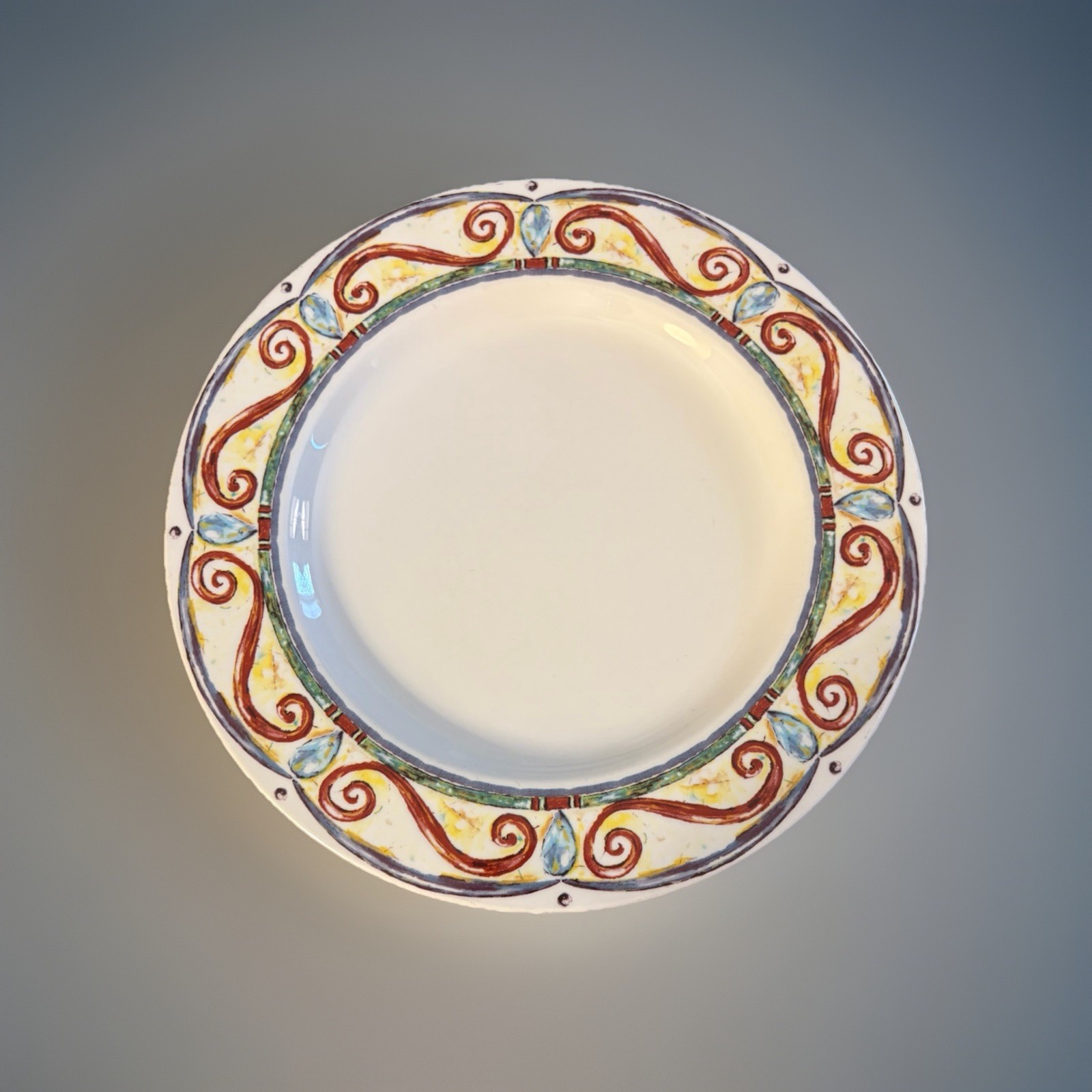 Syracuse UNIVERSAL COOL Dinner Plates Vintage Kitsch Set of 4 Syracuse UNIVERSAL COOL Dinner Plates Vintage Kitsch Set of 4