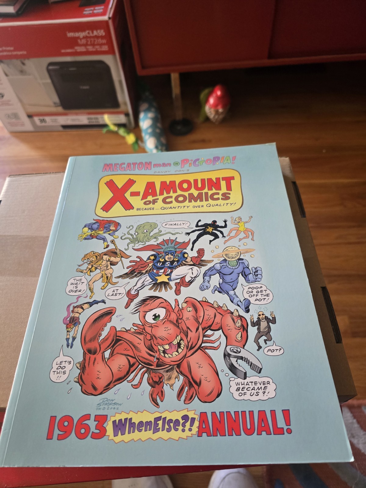X-Amount Of Comics Don Simpson Paperback