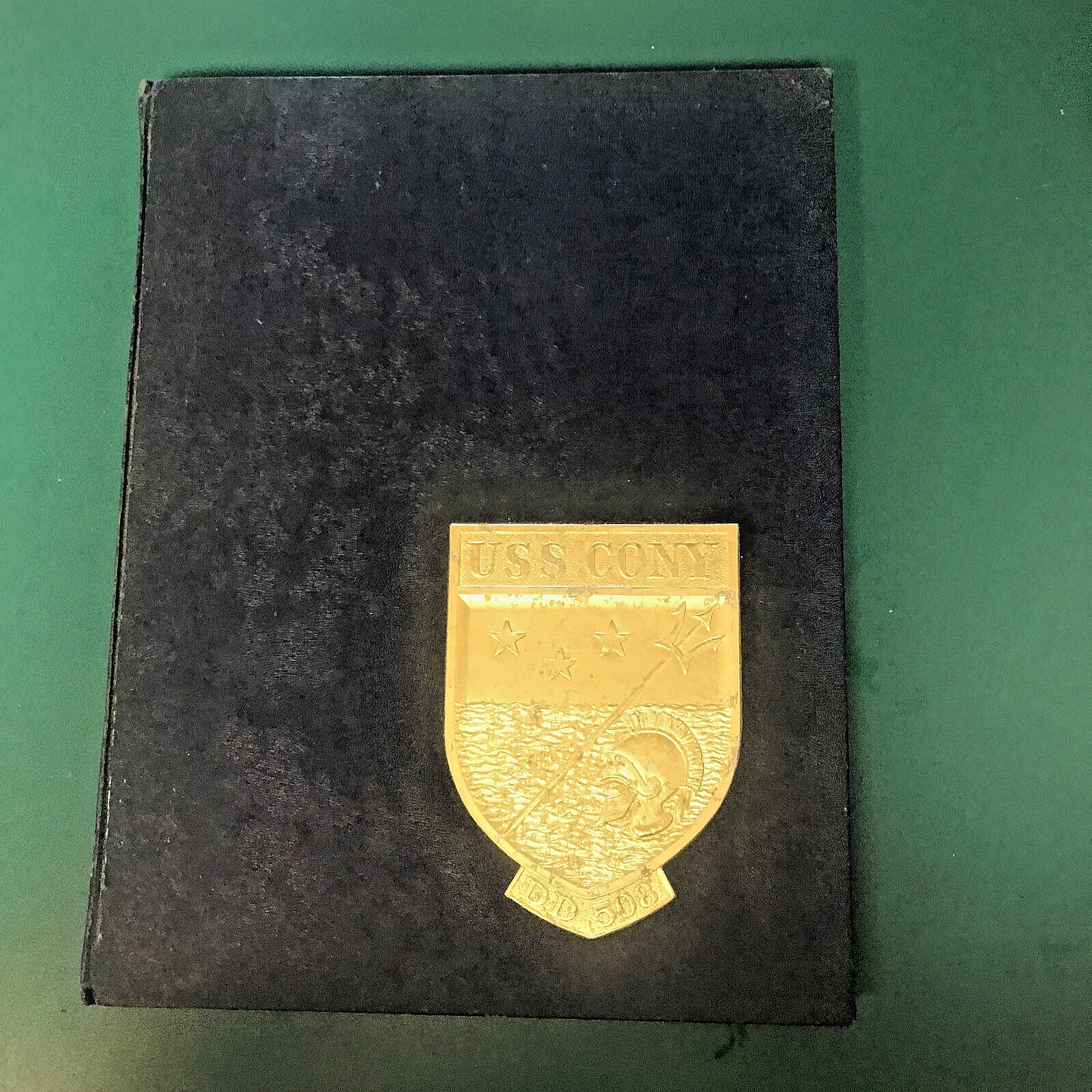 Vintage Cruise Book Navy  USS CONY 1966 Med Red Sea owned by Commander Thiele