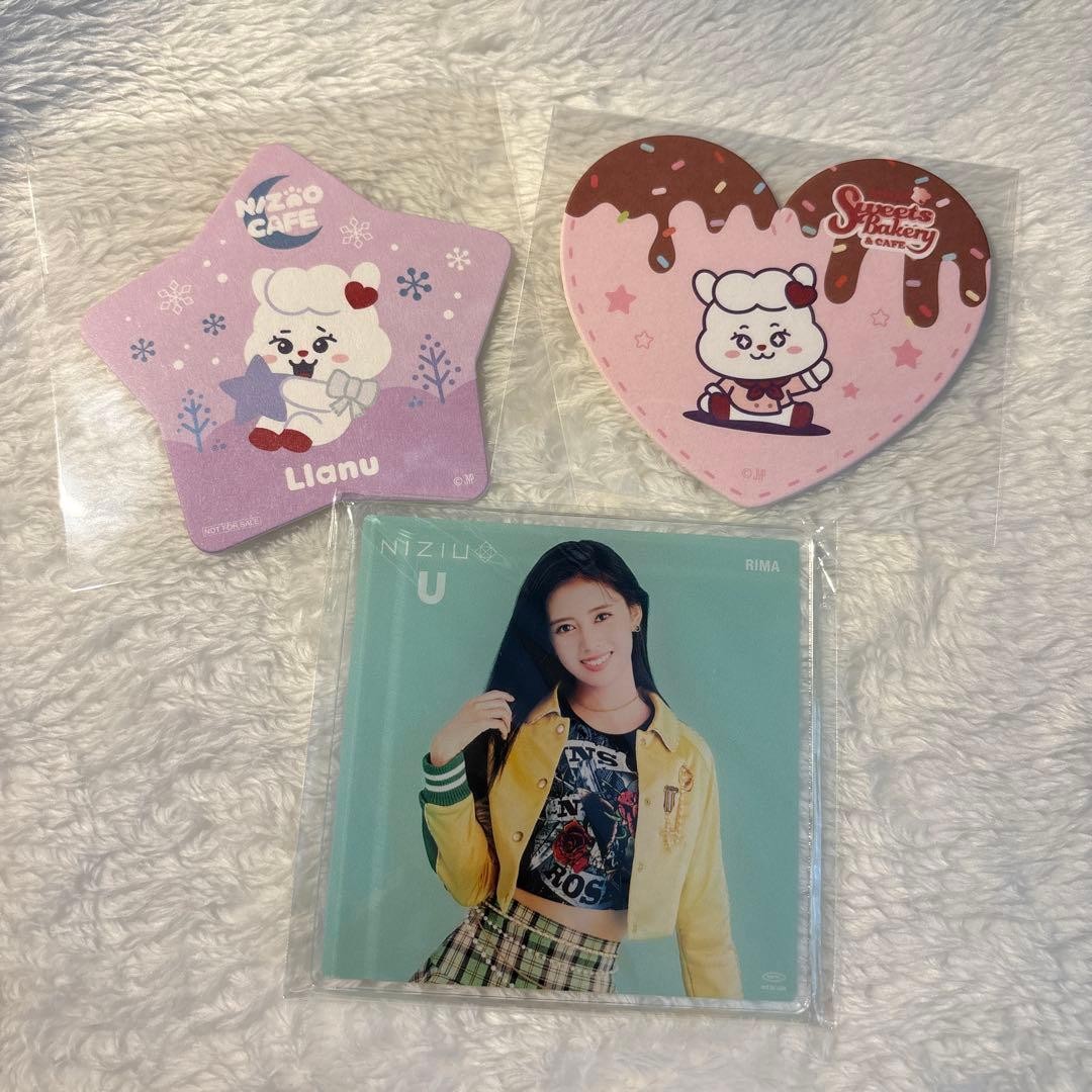 NiziU RIMA Coaster Set NiziU RIMA Coaster Set