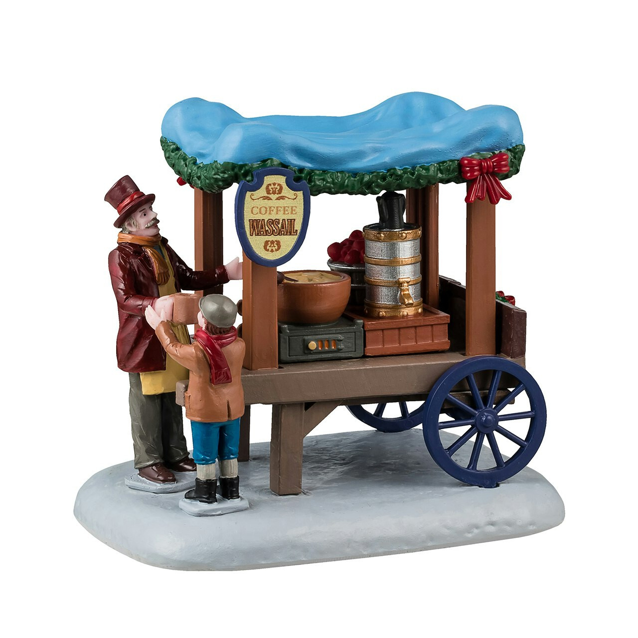 Lemax Coffee Wassail Caddington Village #43713 Captivating Aroma Freshly Brewed
