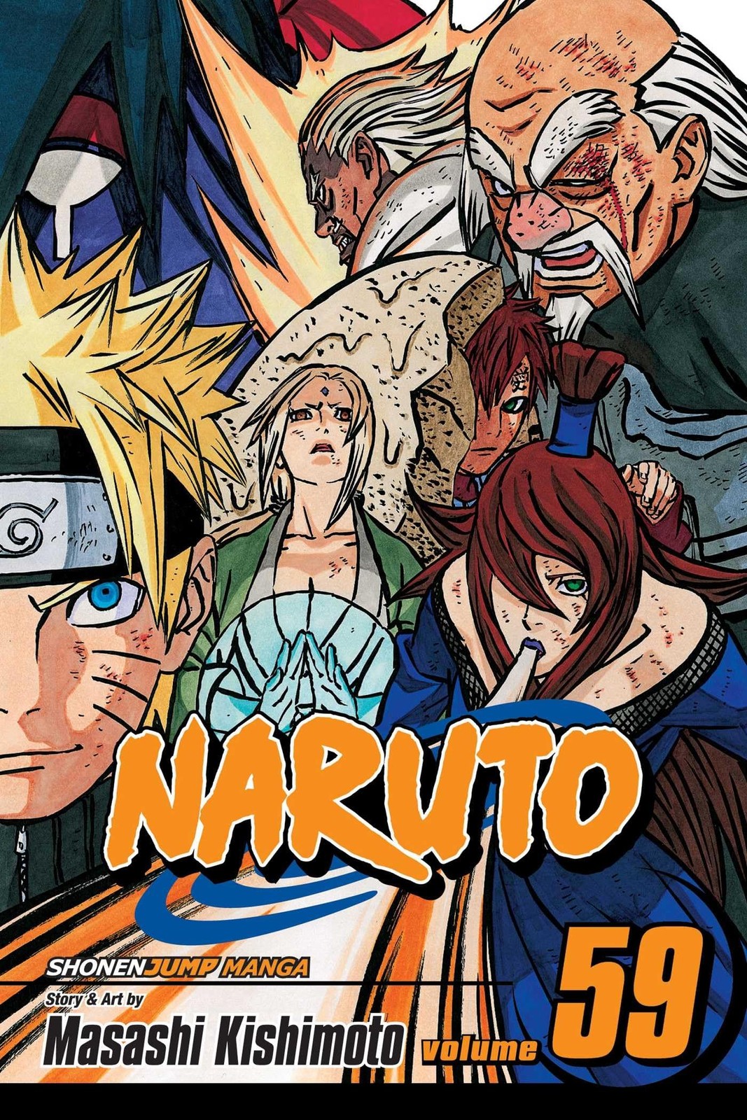Naruto, Vol. 59: The Five Kage - paperback Kishimoto, Masashi