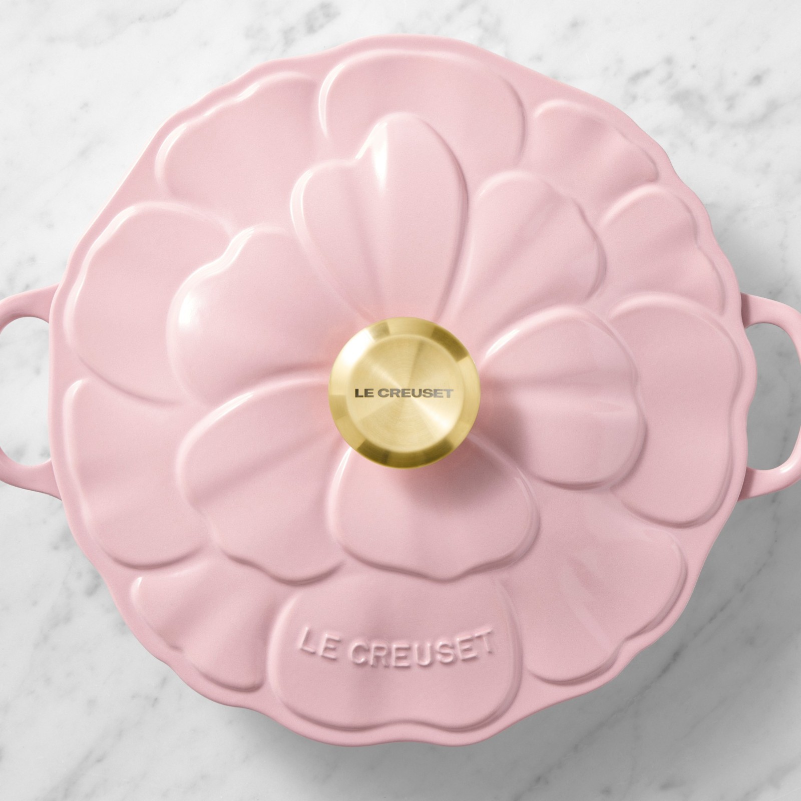 Le Creuset Signature Petal Braiser 2.25 Qt Enameled Cast Iron France