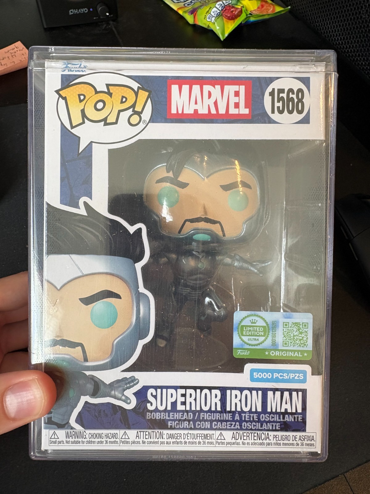 Funko Pop Marvel: Superior Iron Man #1568 LE 5000 PCs Ultra SEALED