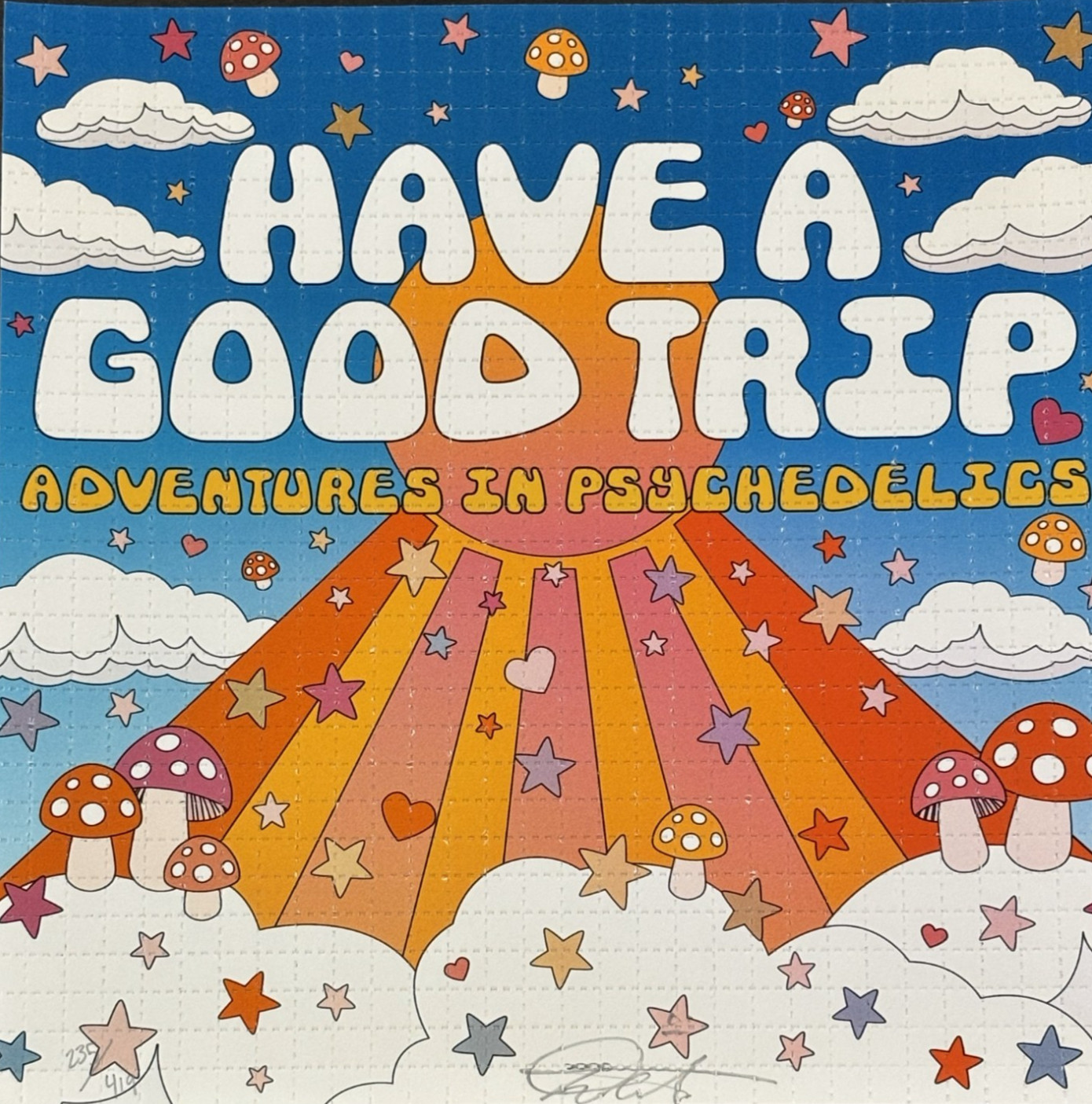 Adventures in Psychedelics by Donick Cary Signed, #\'d, COA