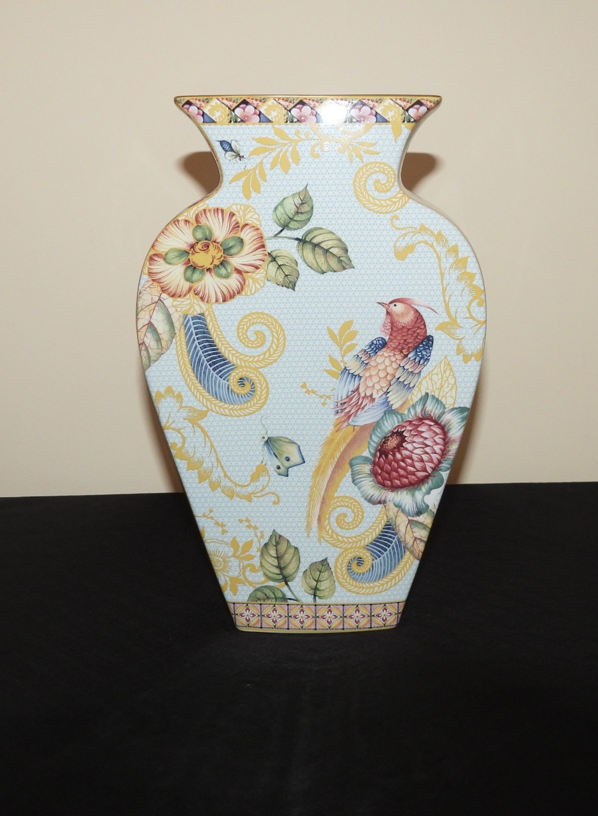 Rare 2004 Limited Edition Spode \'Sumatra\' Tim Hortons Vase 156/1000