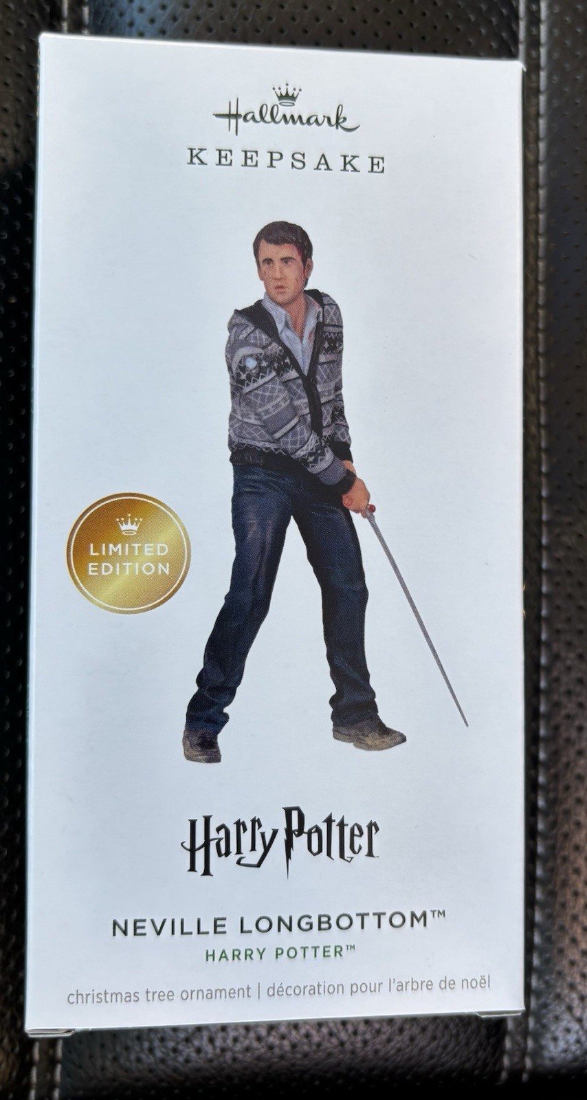 2026 Hallmark Harry Potter NEVILLE LONGBOTTOM Limited Edition Christmas Ornament