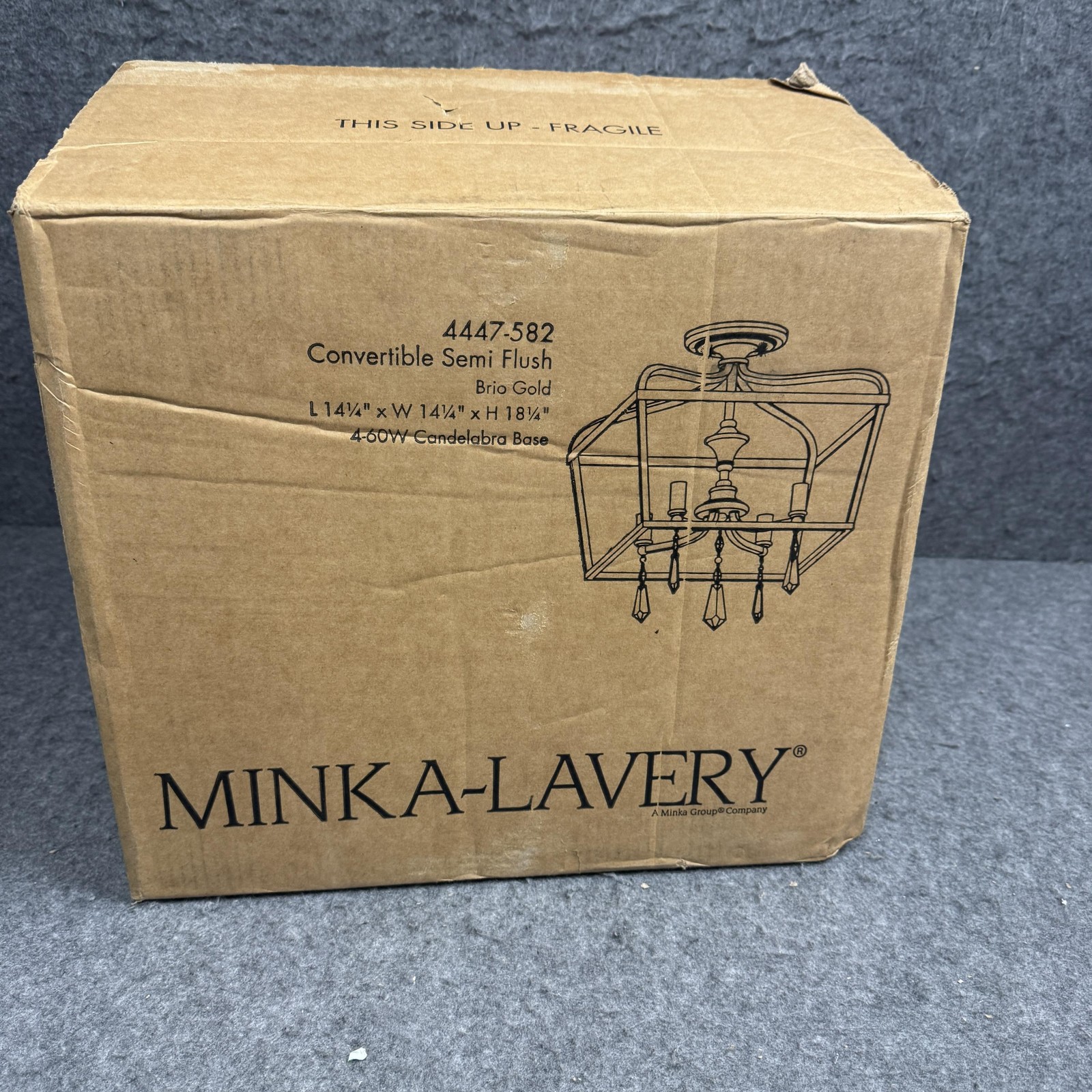 Minka Lavery 4447-582 Laurel Estate Pendant, 4-Light, 14\ Minka Lavery 4447-582 Laurel Estate Pendant, 4-Light, 14\