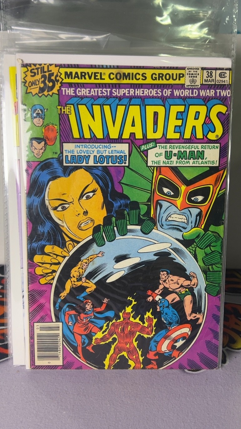 The Invaders #38 Marvel 1979