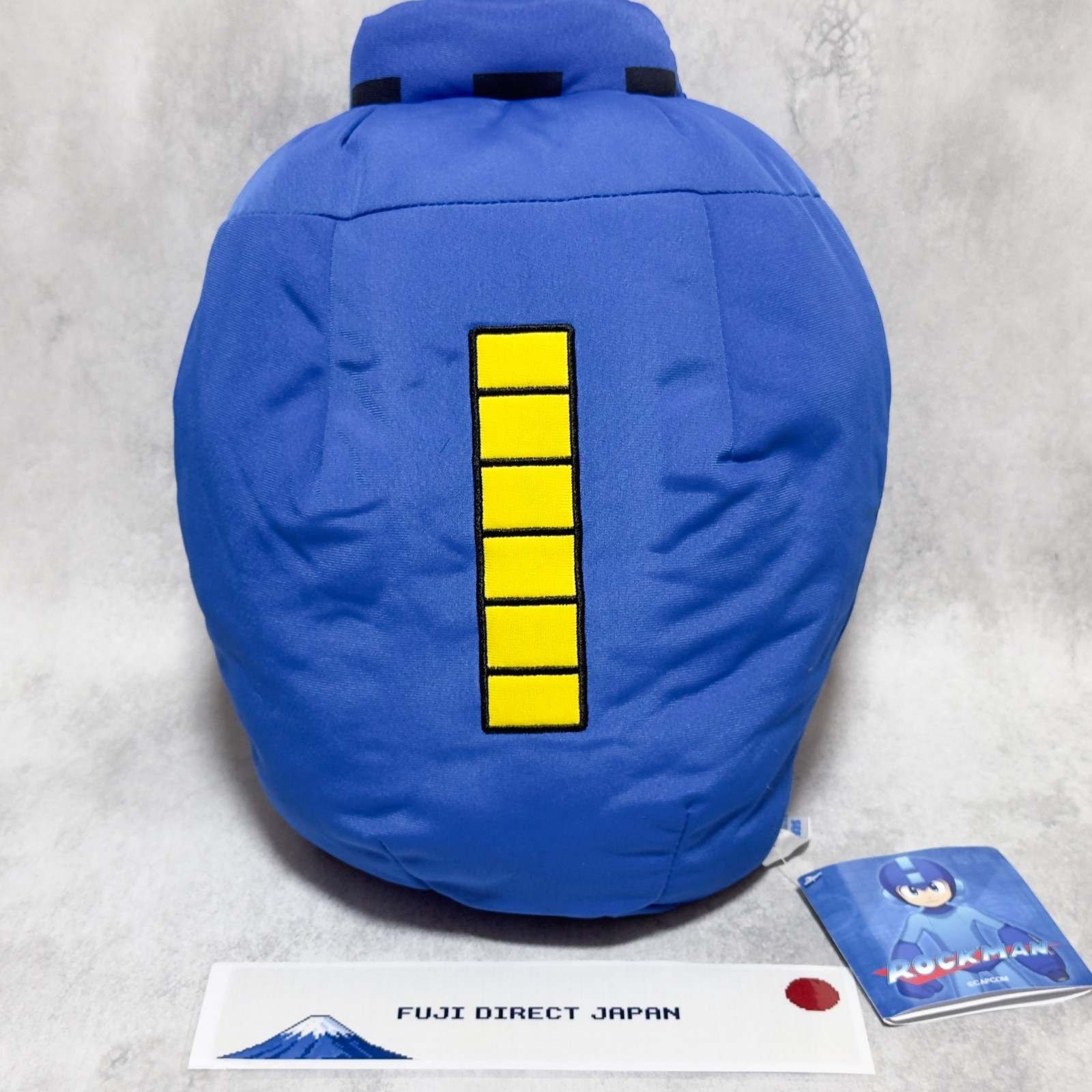 Mega Man Rockman Mega Buster Cushion Pillow Plush Prize SEGA Capcom Japan New