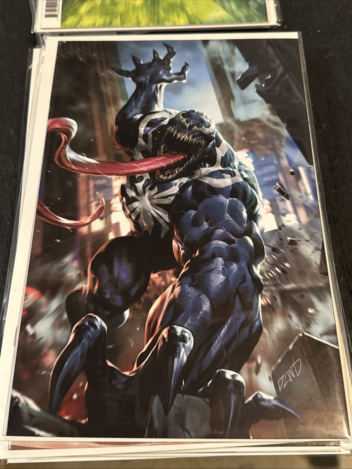 Venomverse Reborn #1 1:100 Derrick Chew Virgin Ratio Variant Venom Marvel