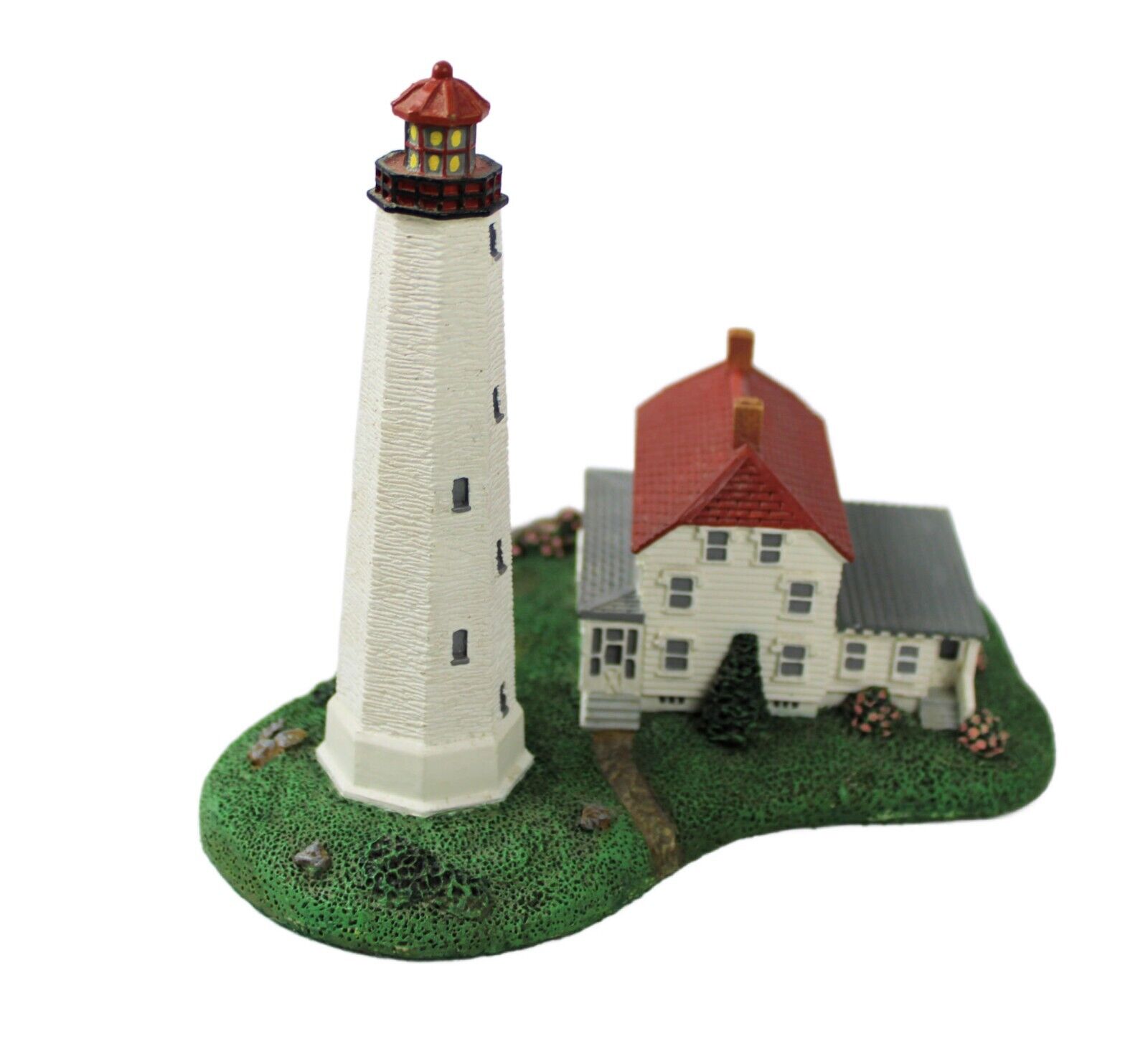 Danbury Mint Historic American Lighthouse Collection Sandy Hook Lighthouse w Box
