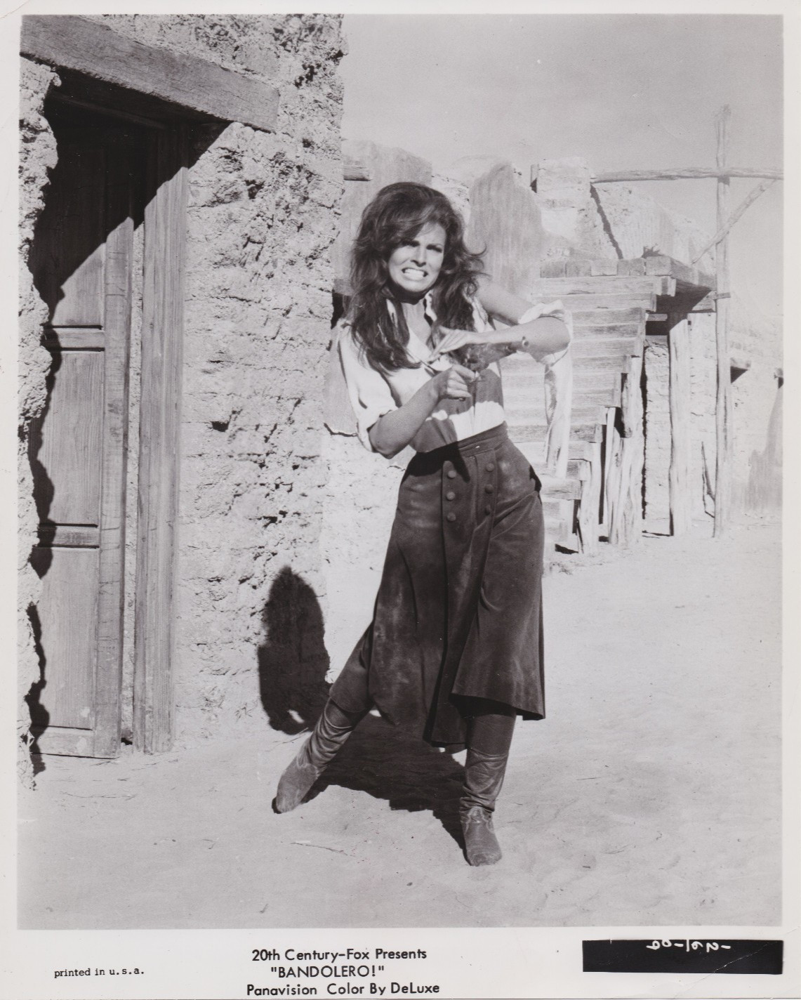 1968 Press Photo Actress Raquel Welch stars as Maria Stoner in 