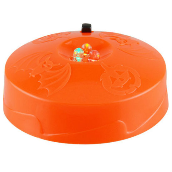 New LED Halloween Flashing Pumpkin Strobe Light Jack O Lantern 