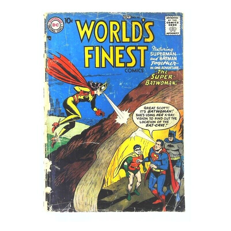 World's Finest Comics #90 in Good minus condition. DC comics [v]