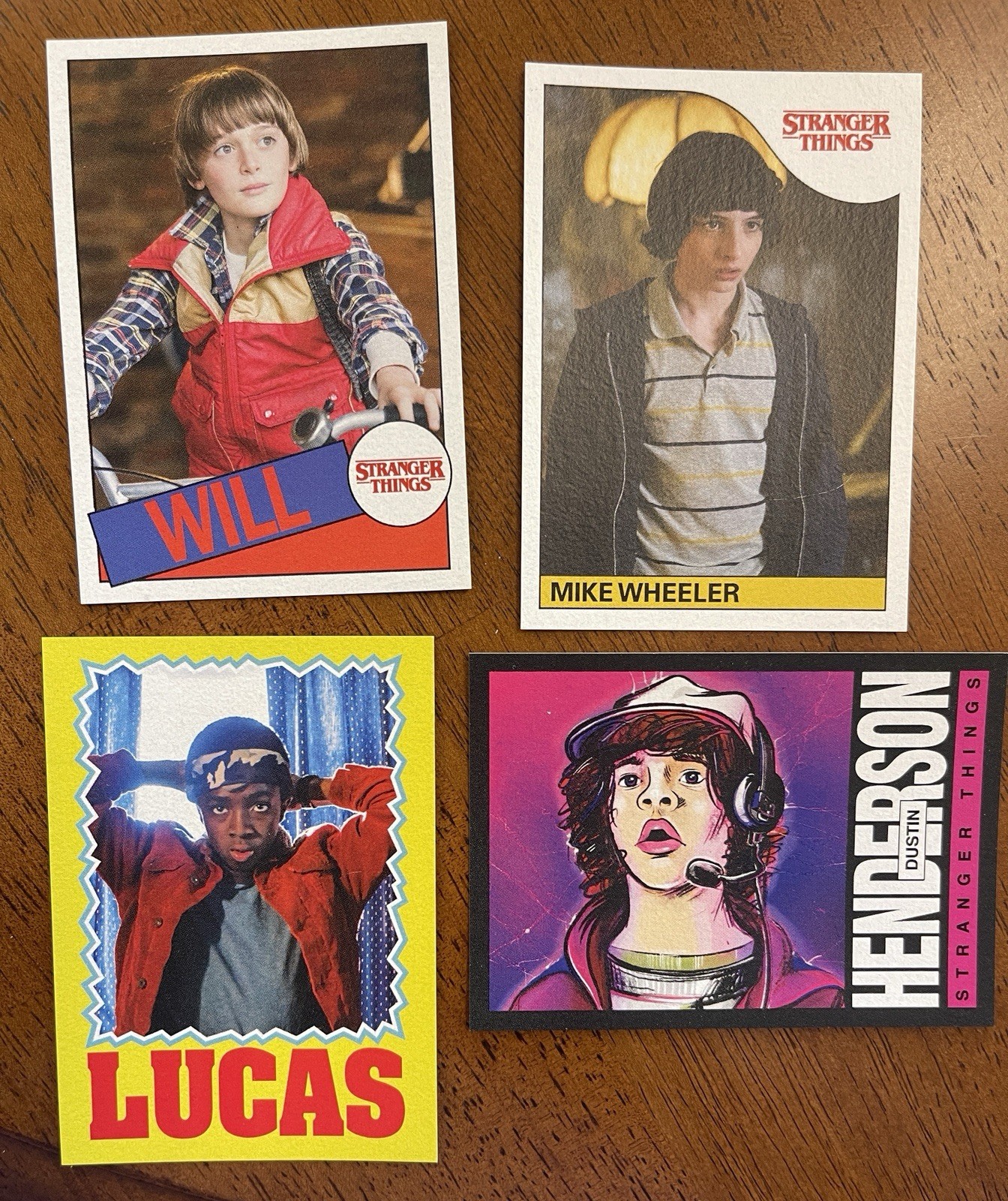 2019 Netflix Topps Stranger Things Online Lot Mint Cards 17 18 19 & 20