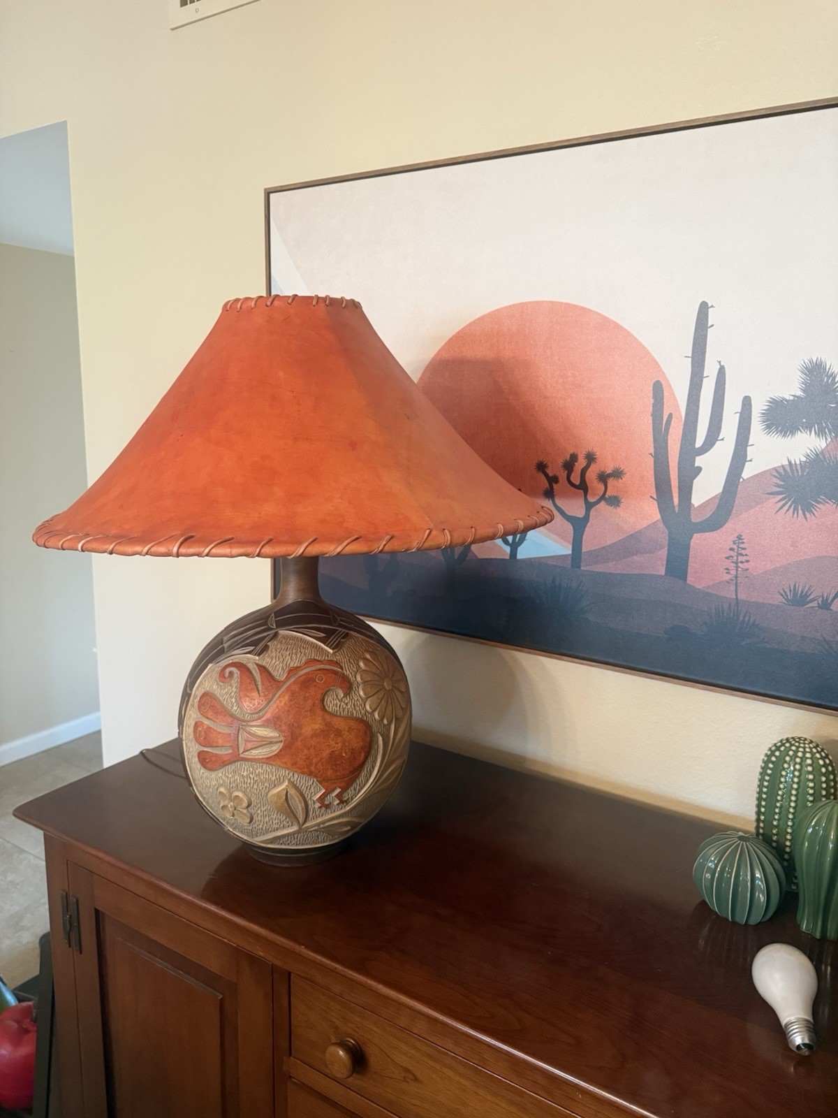 Casual Lamps Of California lamp Manufactured In  1979
