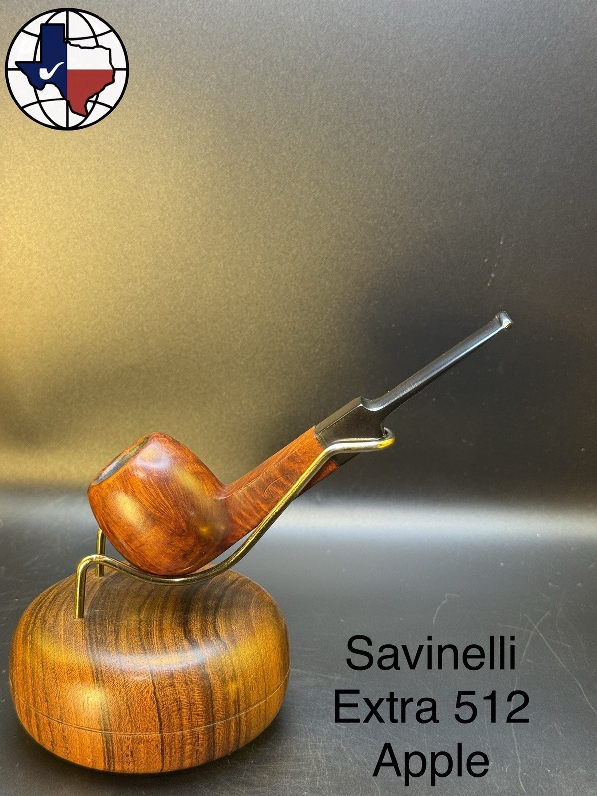 Vintage Savinelli Extra 512 Apple Tobacco Pipe