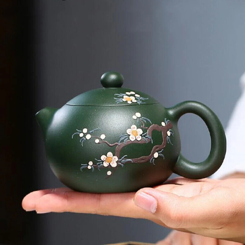 200ml Yixing Famous Purple Clay Teapots Handmade Plum Blossom Xishi Tea Pot